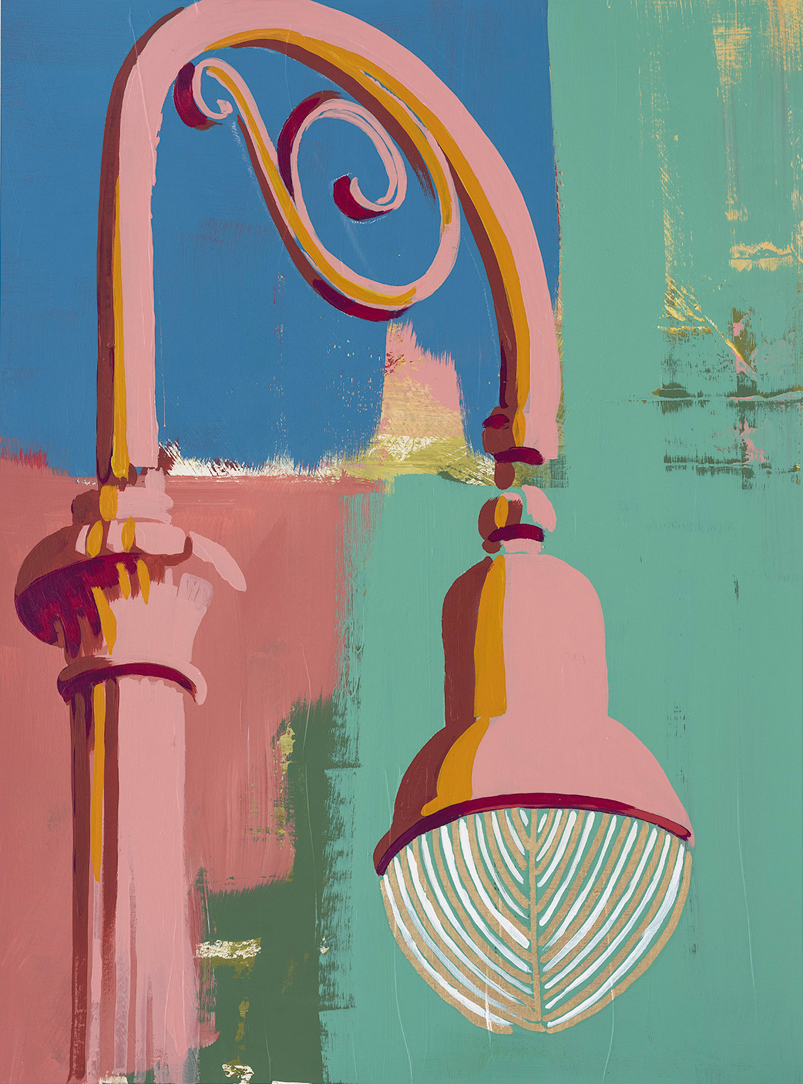 Boardwalk Dreams Cityscape Street Light Painting Teale Hatheway