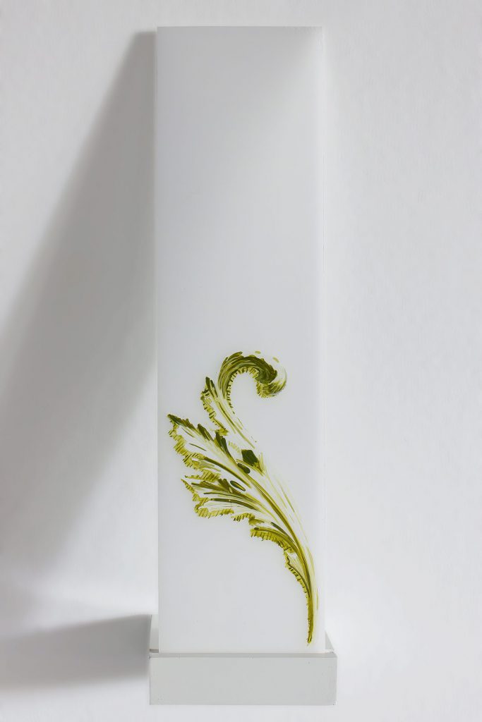 Italian Renaissance Acanthus Leaf Painting - Teale Hatheway
